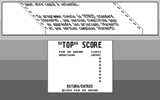 STetris atari screenshot